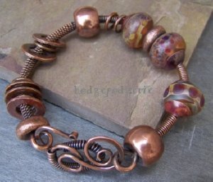 Copper Carnival Bangle