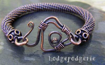 Spartan Copper Bangle